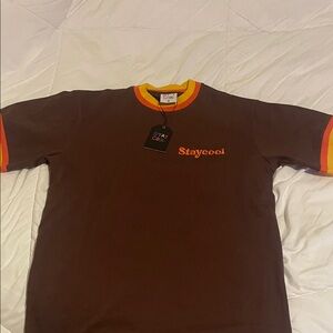 Brown Short Sleeve Tee